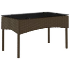 vidaXL Gartensofa-set mit Kissen 2 pcs Poly-Rattan
