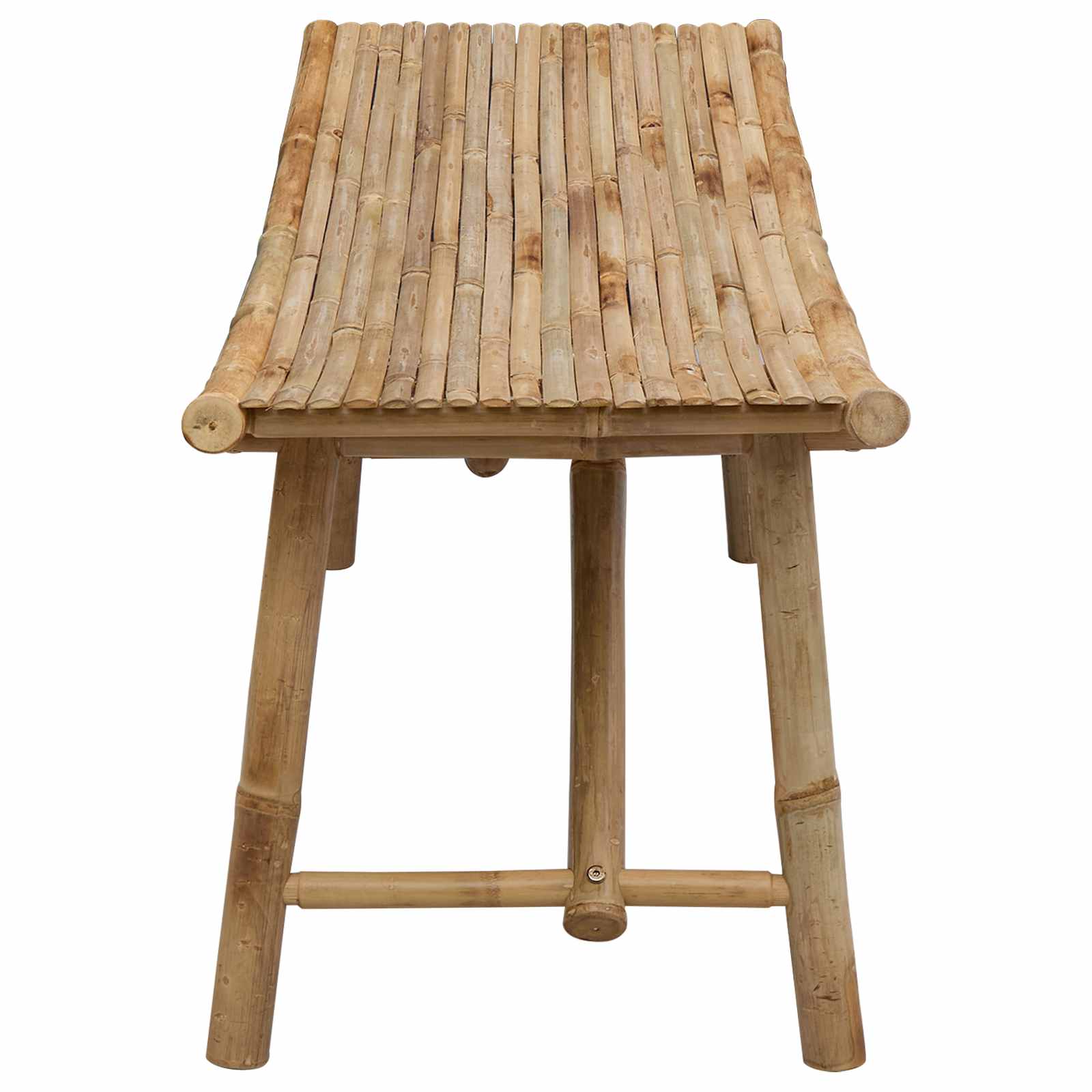 vidaXL Gartenbank Natur 110 x 45 x 50 cm Bambus