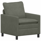 vidaXL Sofa Set 2 pcs Hellgrau Stoff