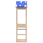 vidaXL Spielturm Braun 52,5 x 46,5 x 208 cm Massives Kiefernholz