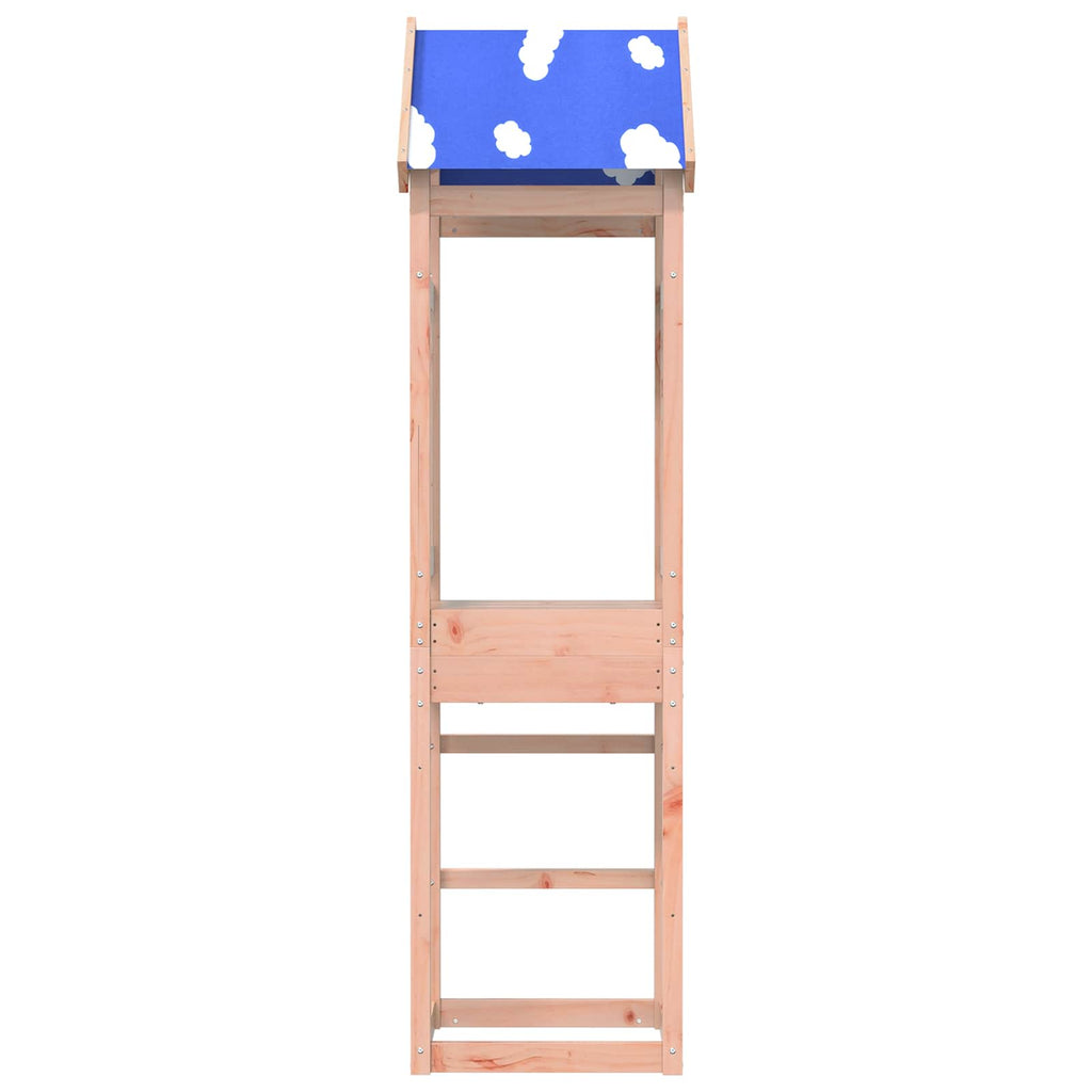 vidaXL Spielturm Braun 52,5 x 46,5 x 208 cm Massives Douglasienholz