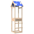 vidaXL Spielturm Braun 52,5 x 46,5 x 208 cm Massives Kiefernholz