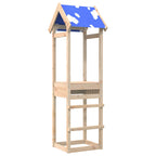 vidaXL Spielturm Braun 52,5 x 46,5 x 208 cm Massives Kiefernholz