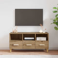 vidaXL TV-Schränk Kunsthandwerk Eiche 102 x 36 x 50 cm Holzwerkstoff