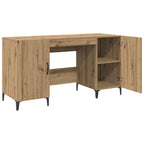 vidaXL Schreibtisch Kunsthandwerk Eiche 140 x 50 x 75 cm Holzwerkstoff