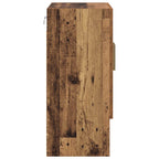 vidaXL Wandschrank Wandmontiert Altholz 60 x 31 x 70 cm Holzwerkstoff