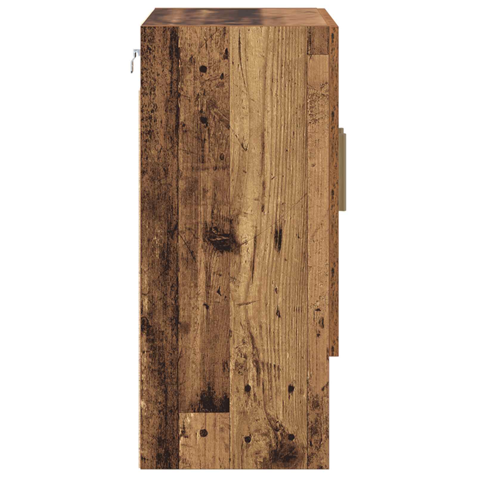 vidaXL Wandschrank Wandmontiert Altholz 60 x 31 x 70 cm Holzwerkstoff