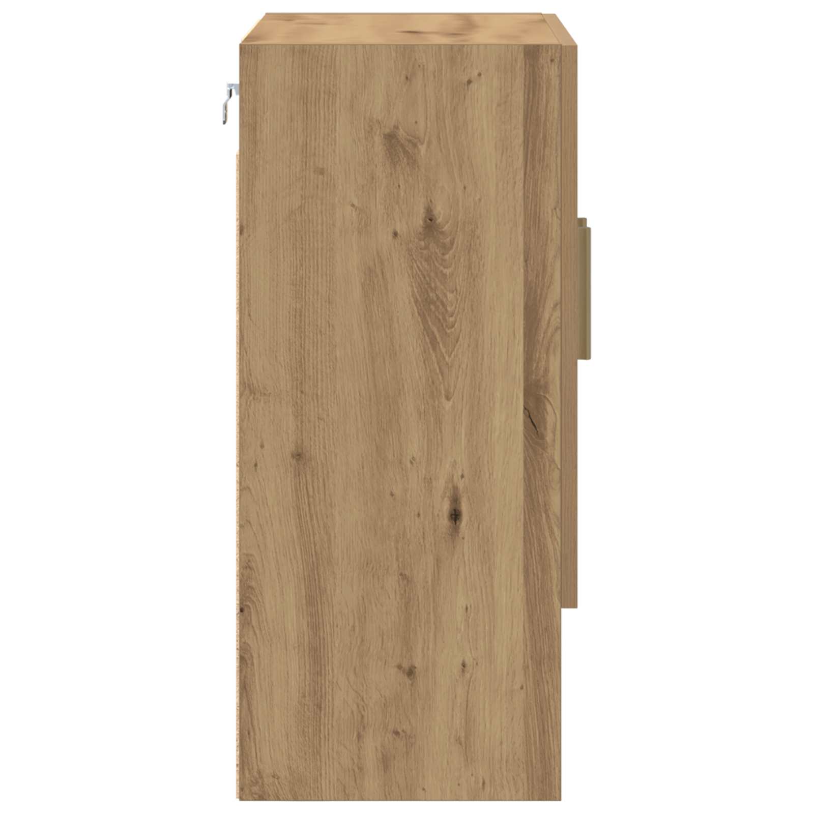 vidaXL Wandschrank Kunsthandwerk Eiche 60 x 31 x 70 cm Holzwerkstoff