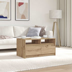 vidaXL Couchtisch Kunsthandwerk Eiche 90 x 50 x 45 cm Holzwerkstoff