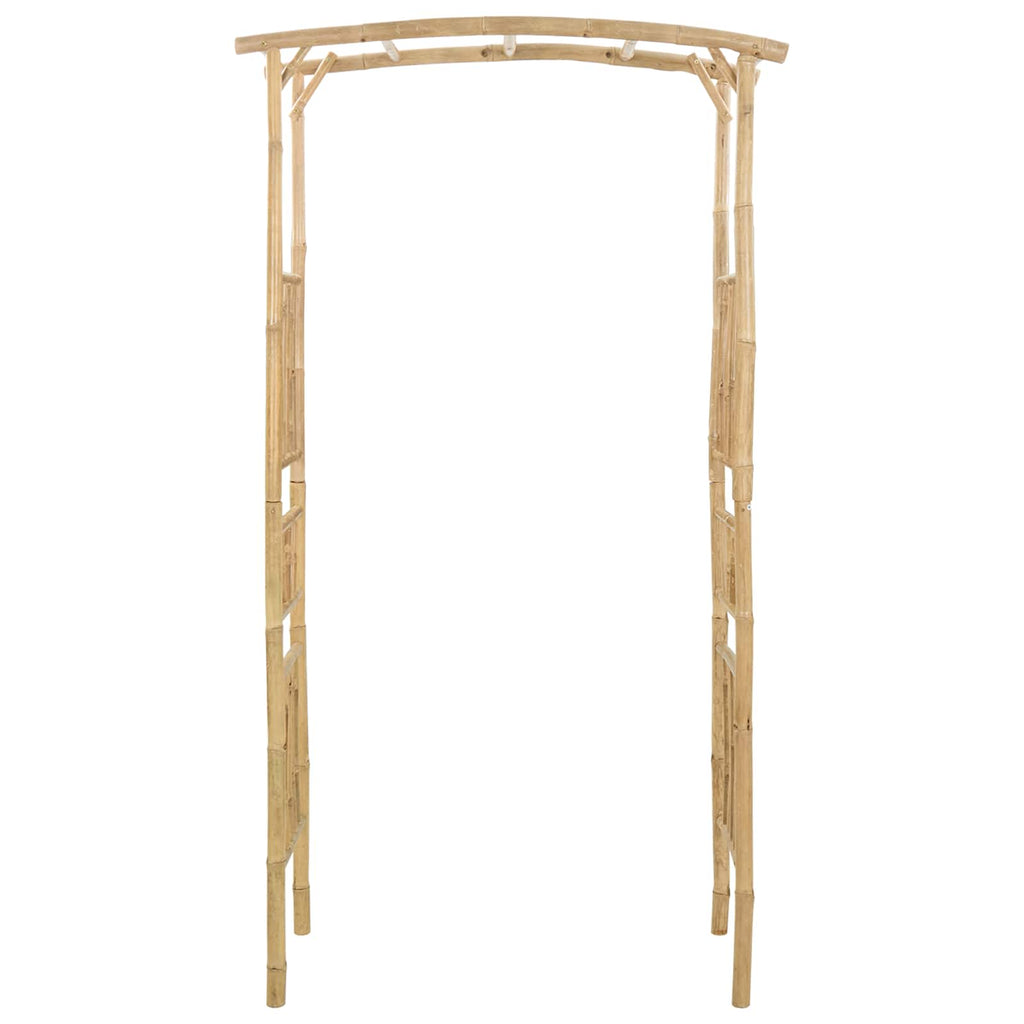 vidaXL Gartenbogen Natur 110 x 40 x 205 cm Bambus