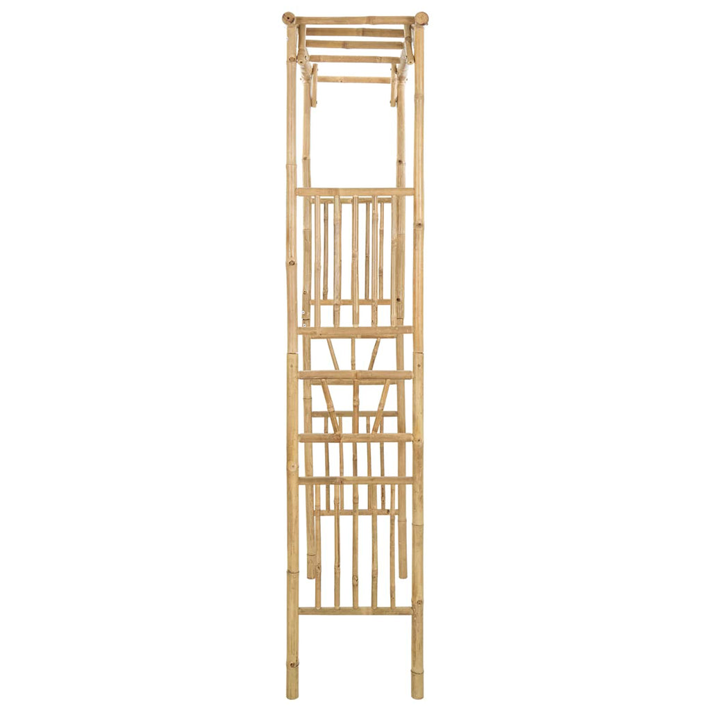 vidaXL Gartenbogen Natur 110 x 40 x 205 cm Bambus