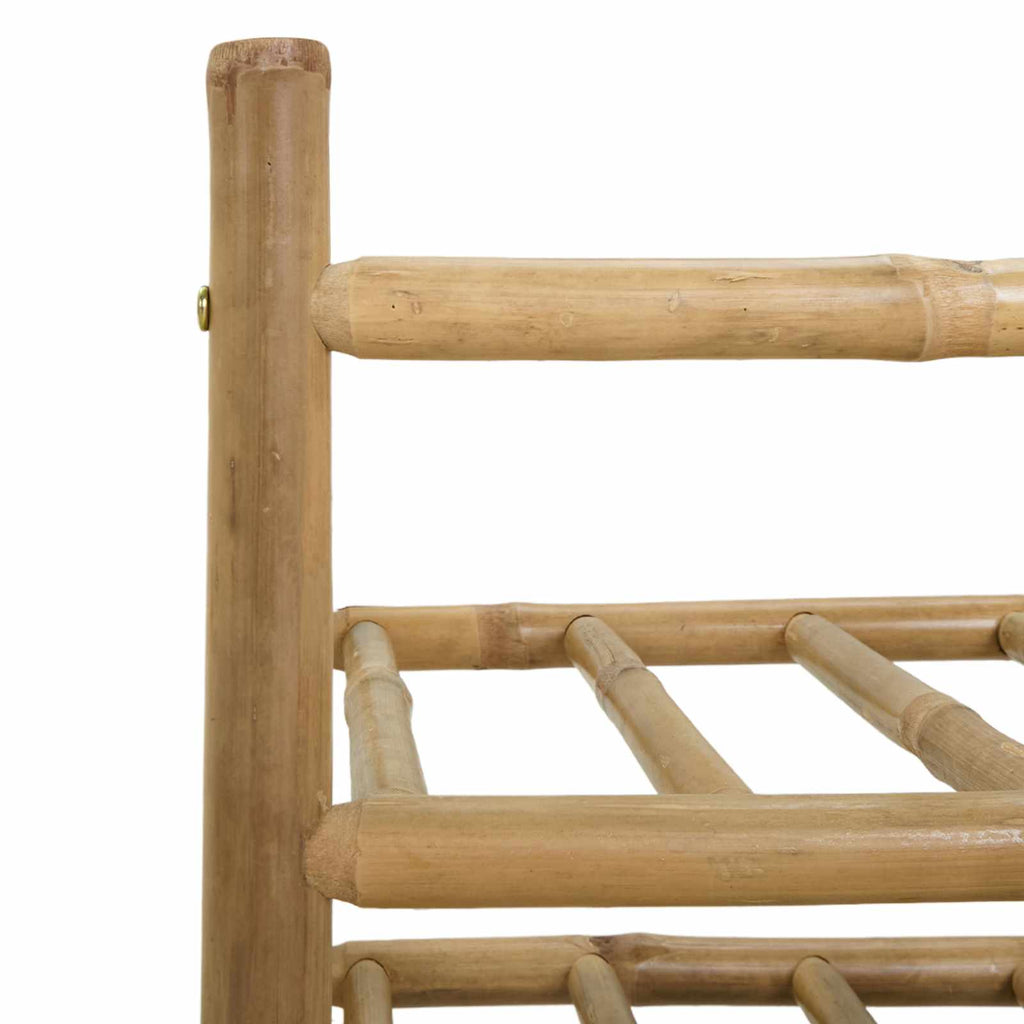 vidaXL Weinregal Natur 32,5 x 29,5 x 36 cm Bambus