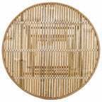 vidaXL Gartentisch Natur 80 x 70 cm Bambus