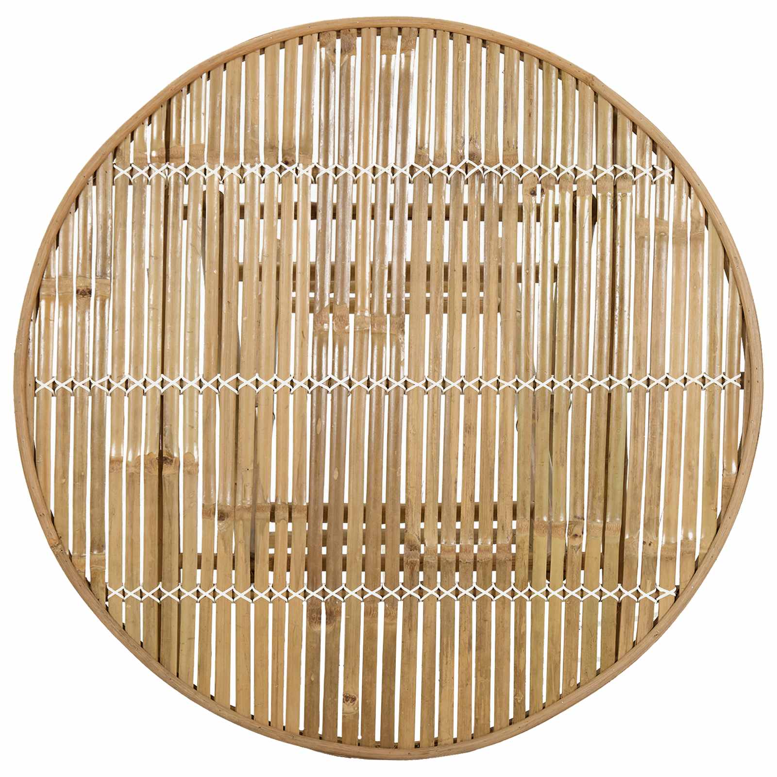 vidaXL Gartentisch Natur 80 x 70 cm Bambus