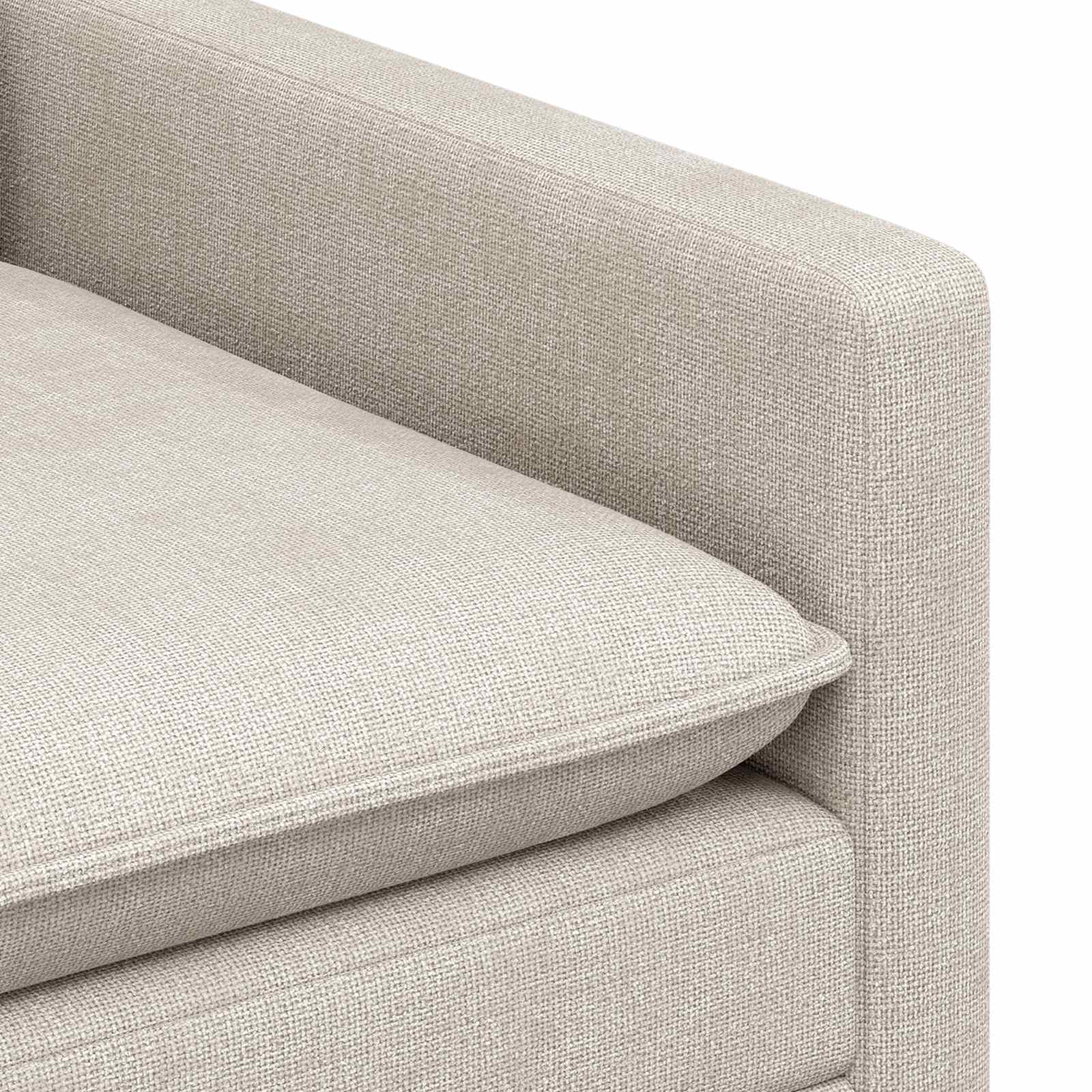 vidaXL Sofa Creme 76 x 81 x 87,5 cm Polyester