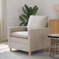 vidaXL Sofa Creme 76 x 81 x 87,5 cm Polyester