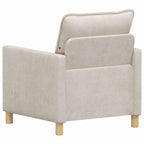 vidaXL Sofa Creme 76 x 81 x 87,5 cm Polyester