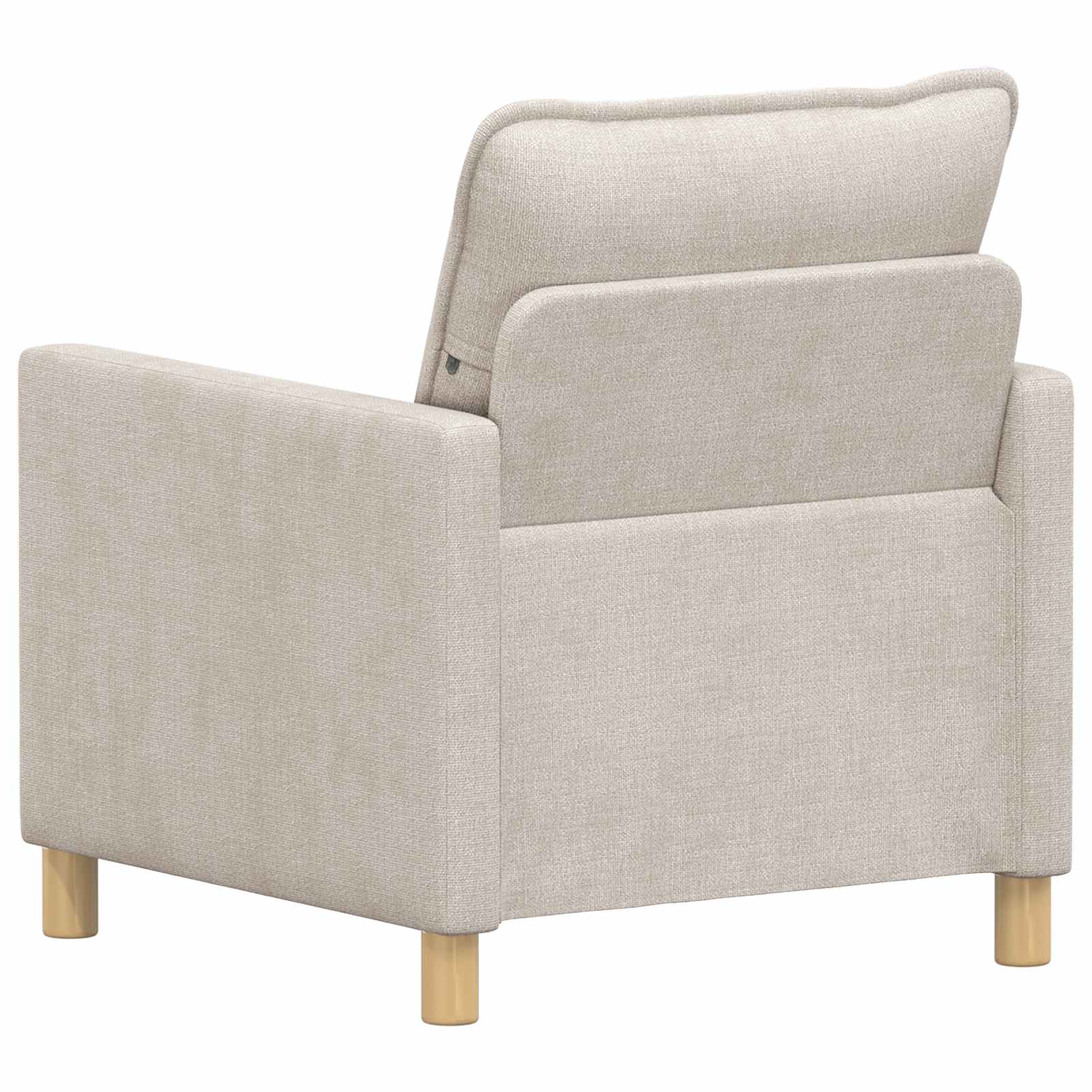 vidaXL Sofa Creme 76 x 81 x 87,5 cm Polyester