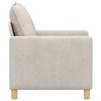 vidaXL Sofa Creme 76 x 81 x 87,5 cm Polyester