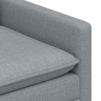 vidaXL Sofa Hellgrau 126 x 81 x 87,5 cm
