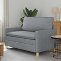 vidaXL Sofa Hellgrau 126 x 81 x 87,5 cm