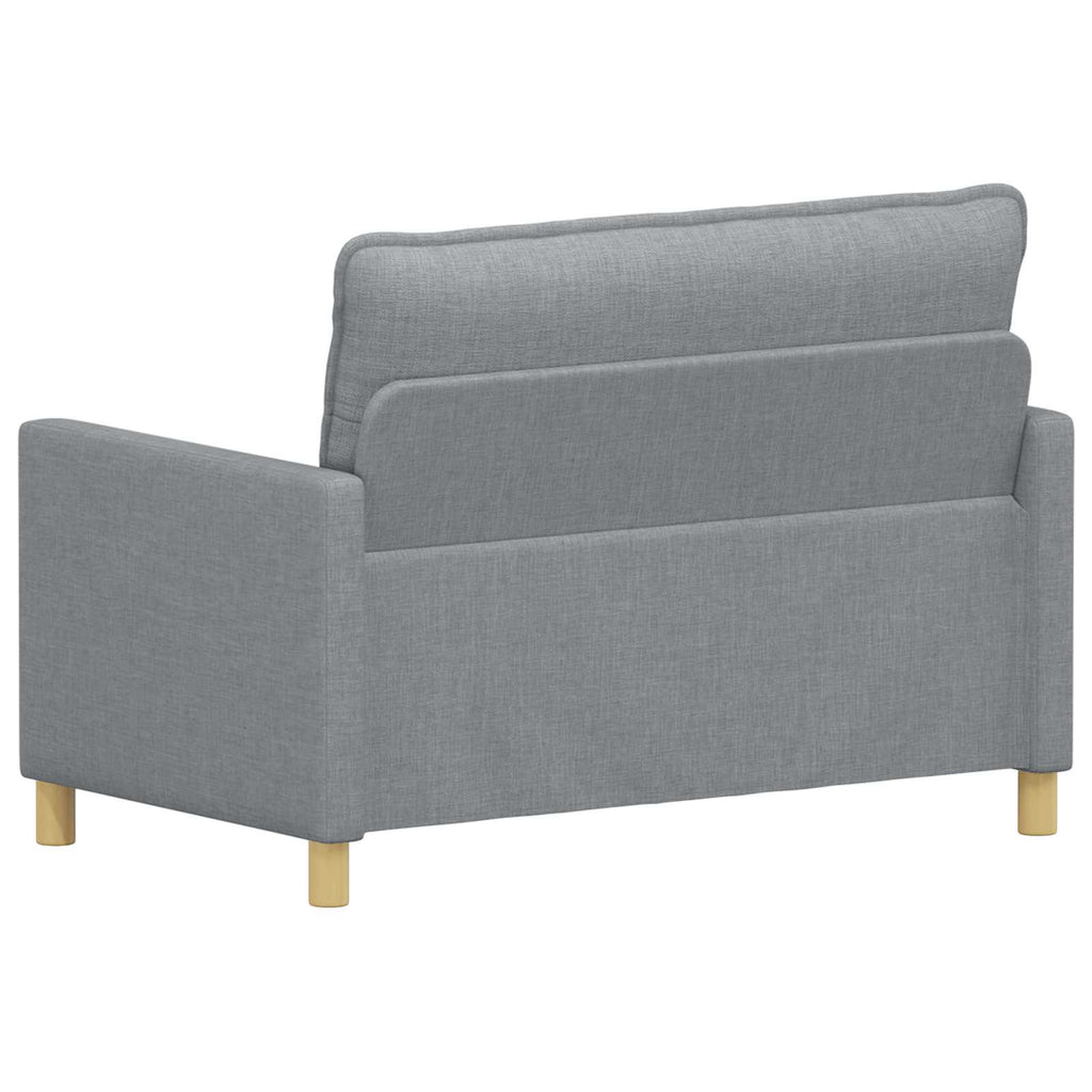 vidaXL Sofa Hellgrau 126 x 81 x 87,5 cm