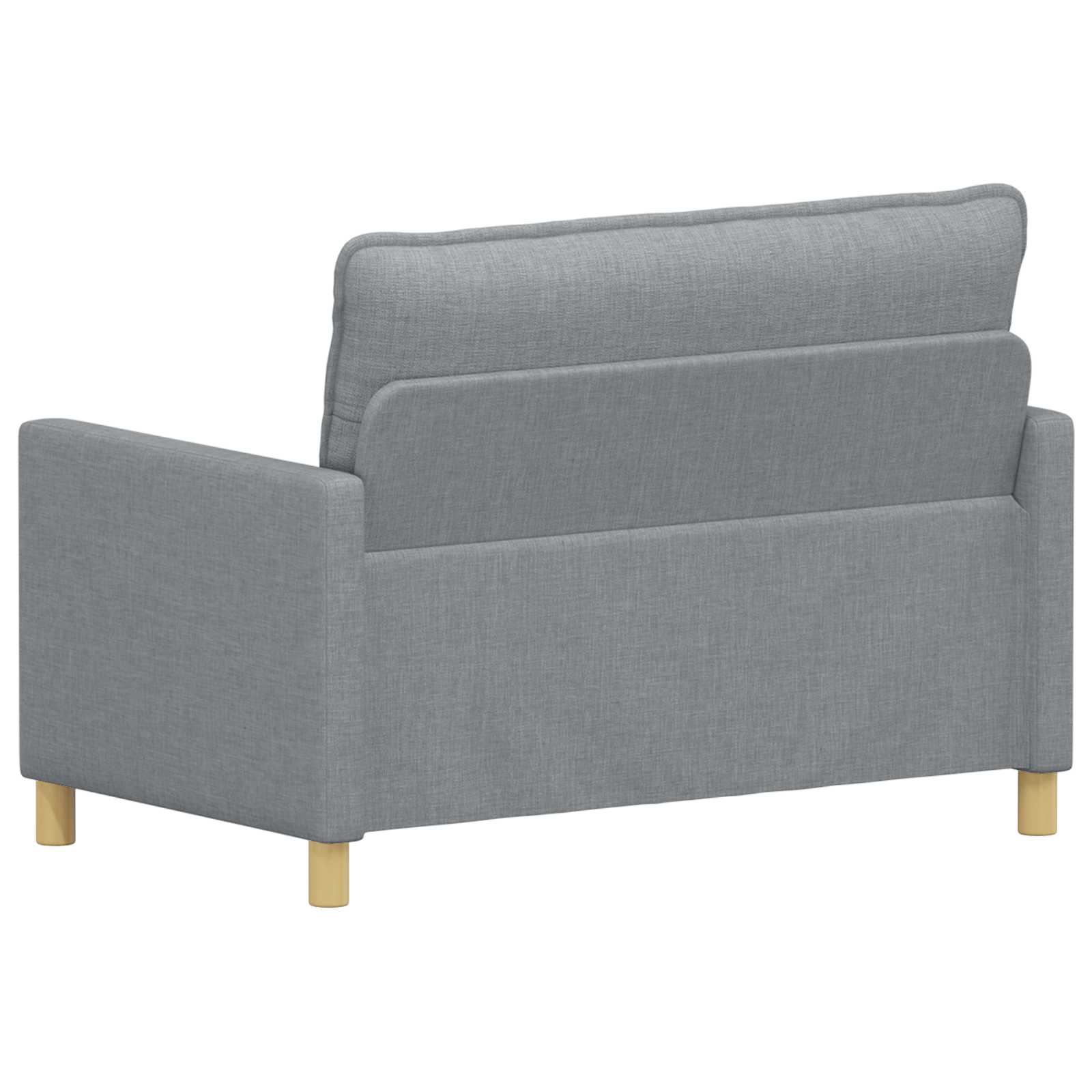 vidaXL Sofa Hellgrau 126 x 81 x 87,5 cm