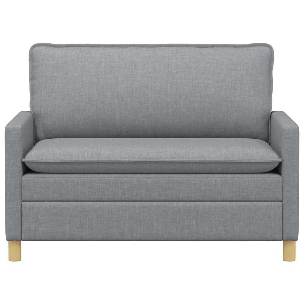 vidaXL Sofa Hellgrau 126 x 81 x 87,5 cm
