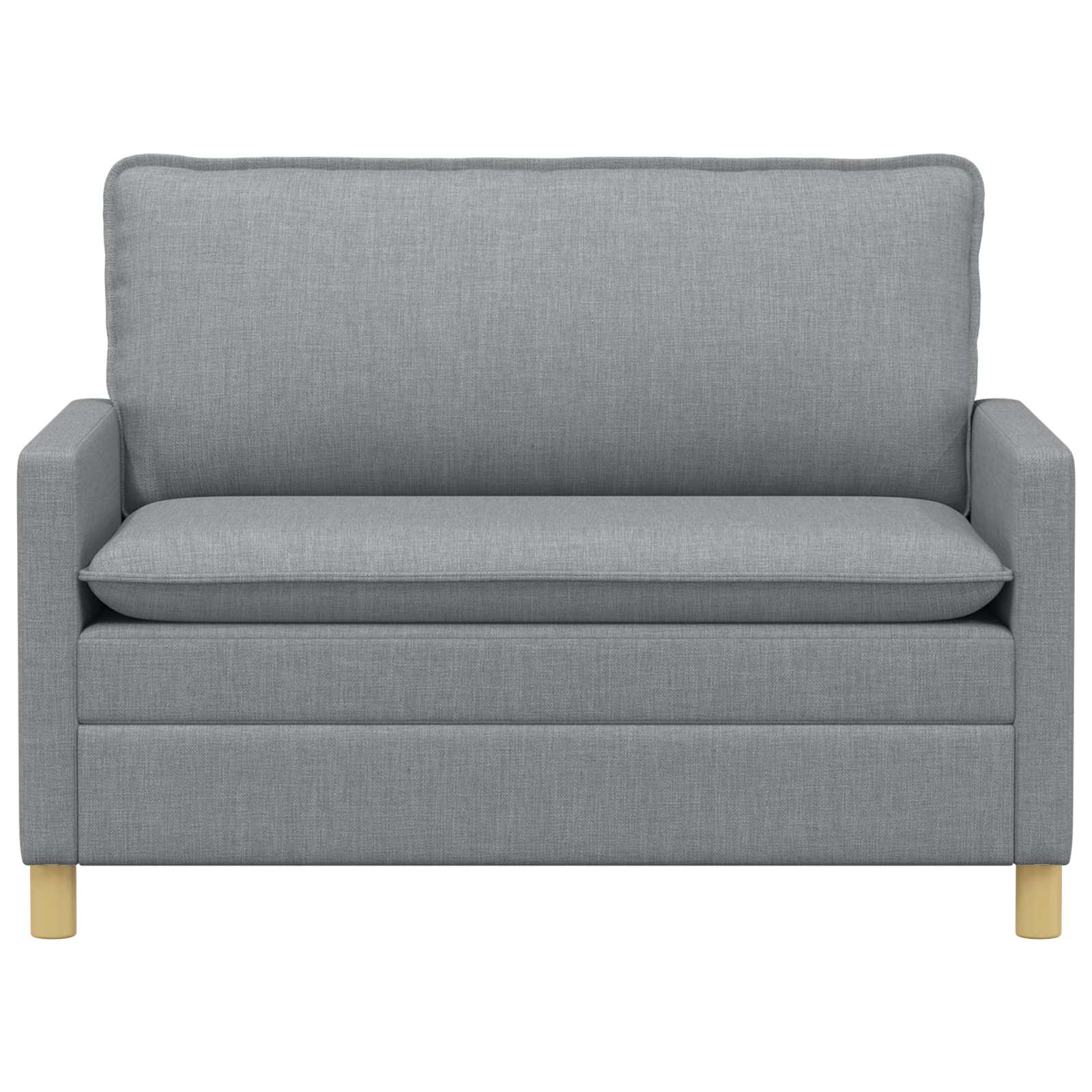 vidaXL Sofa Hellgrau 126 x 81 x 87,5 cm
