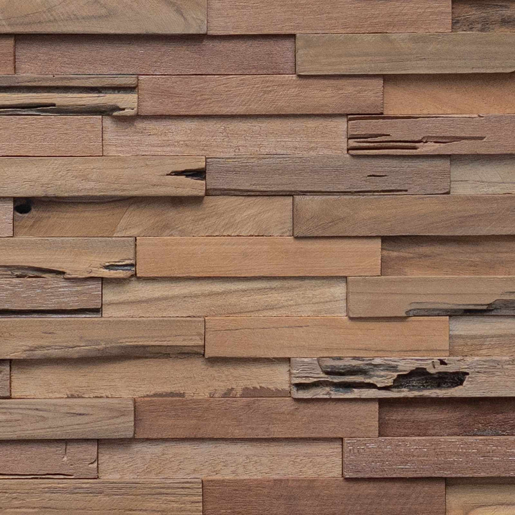vidaXL Kopfteil Natur Massivholz Teak