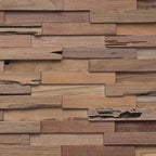 vidaXL Kopfteil Natur Massivholz Teak