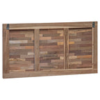 vidaXL Kopfteil Natur Massivholz Teak
