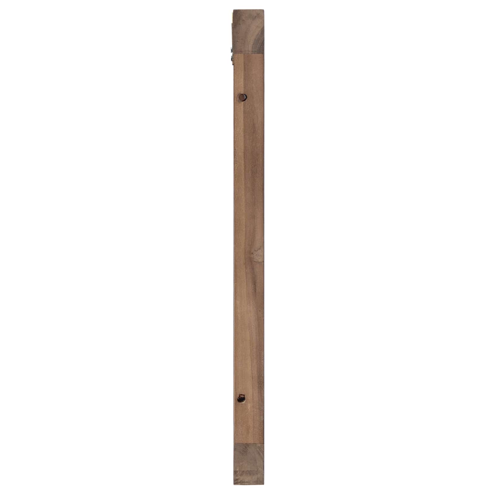 vidaXL Kopfteil Natur Massivholz Teak