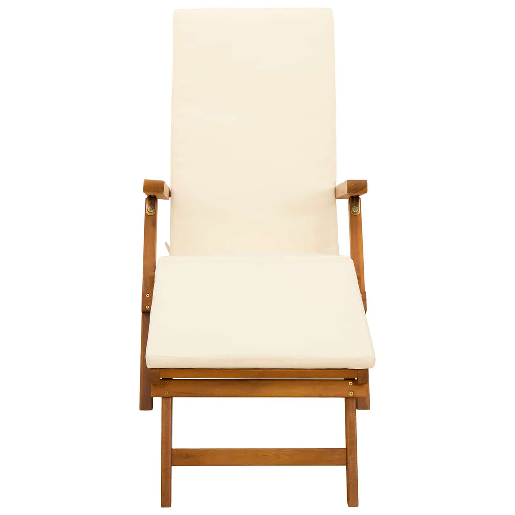 vidaXL Liegestuhl zum Verstellen und Klappen 55 x 146 x 91 cm