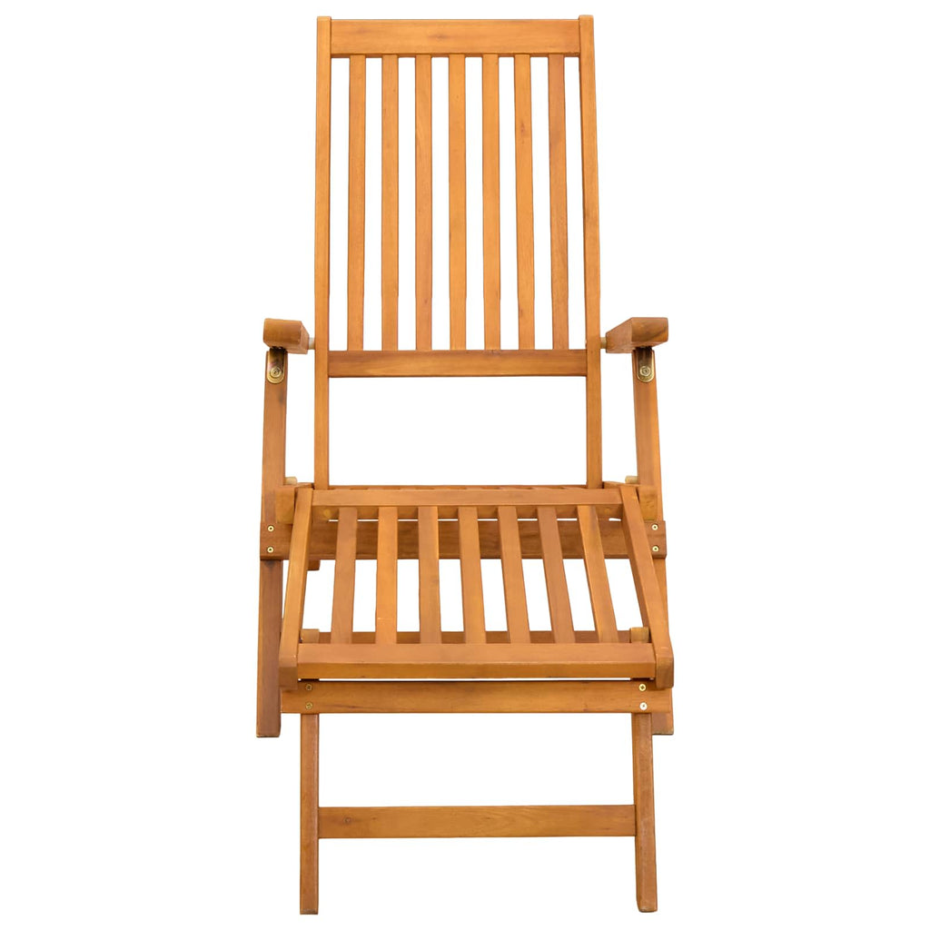 vidaXL Liegestuhl zum Verstellen und Klappen 2 pcs 55 x 146 x 91 cm