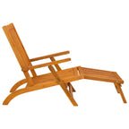 vidaXL Liegestuhl zum Verstellen und Klappen 2 pcs 55 x 146 x 91 cm