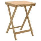 vidaXL Küchentisch Natur 40 x 30 x 53,5 cm Bambus