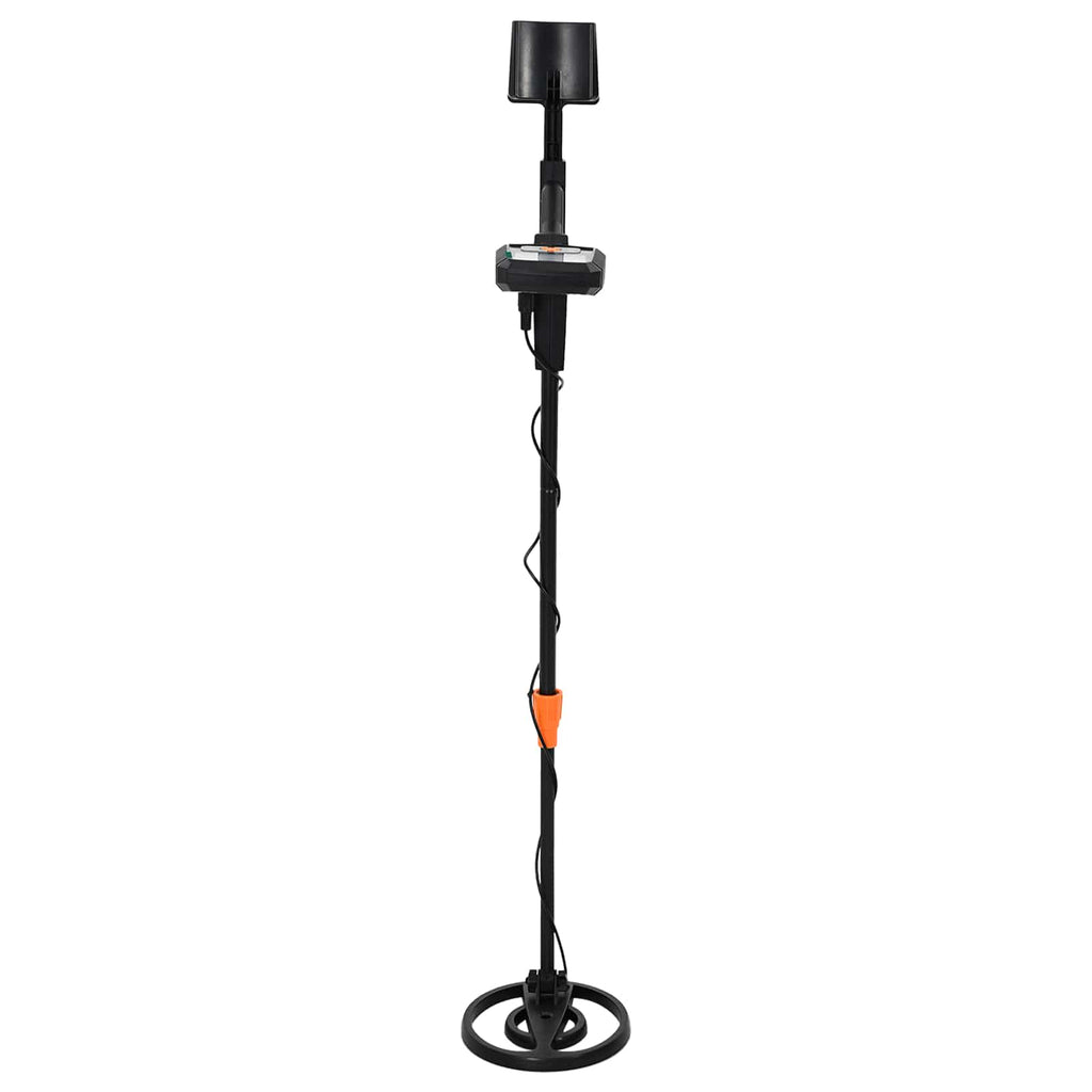 vidaXL Metalldetektor mit LCD-Display 3 Modi 19 cm Spule Schwarz