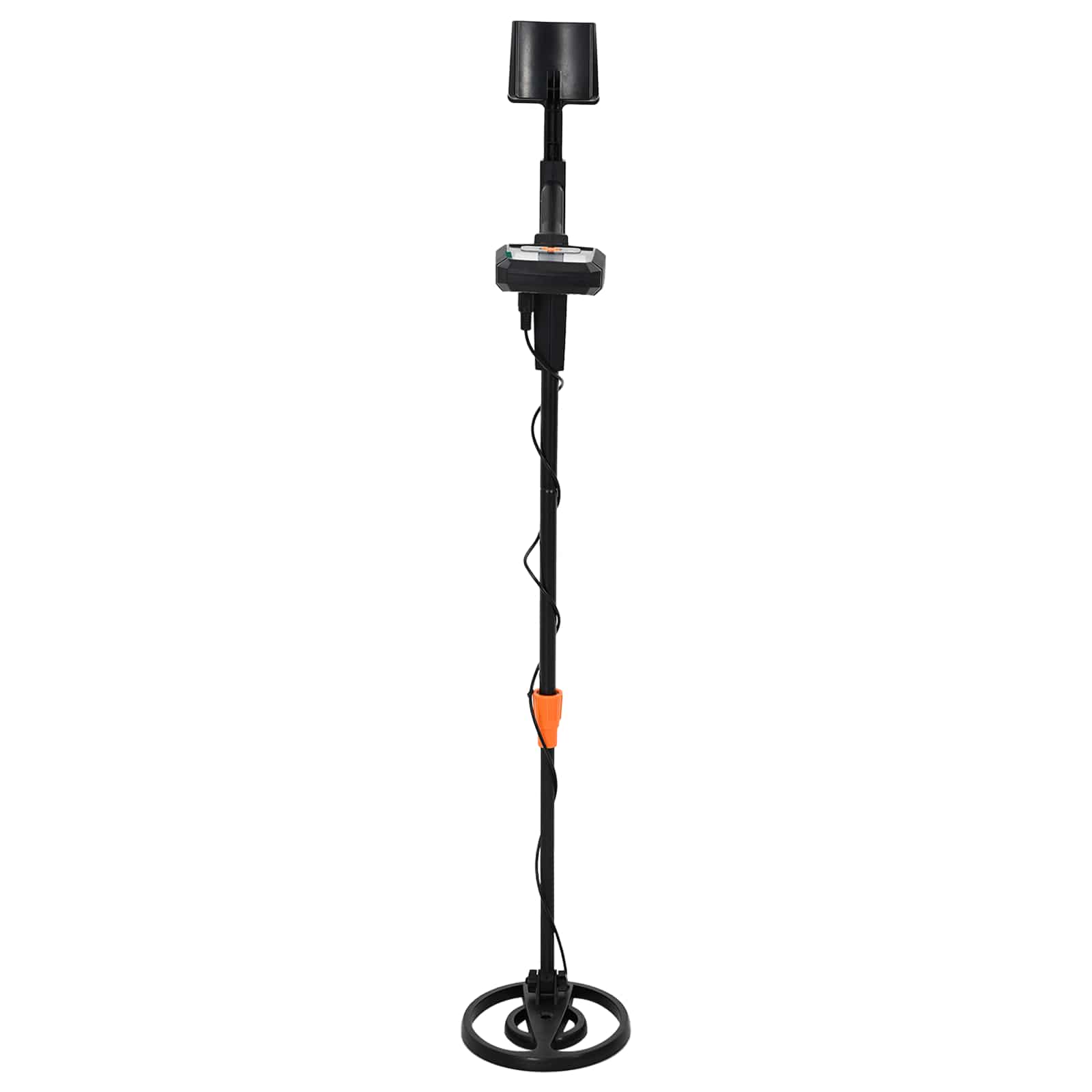 vidaXL Metalldetektor mit LCD-Display 3 Modi 19 cm Spule Schwarz