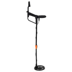 vidaXL Metalldetektor mit LCD-Display 3 Modi 19 cm Spule Schwarz