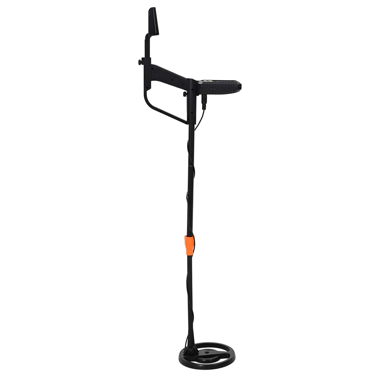 vidaXL Metalldetektor mit LCD-Display 3 Modi 19 cm Spule Schwarz
