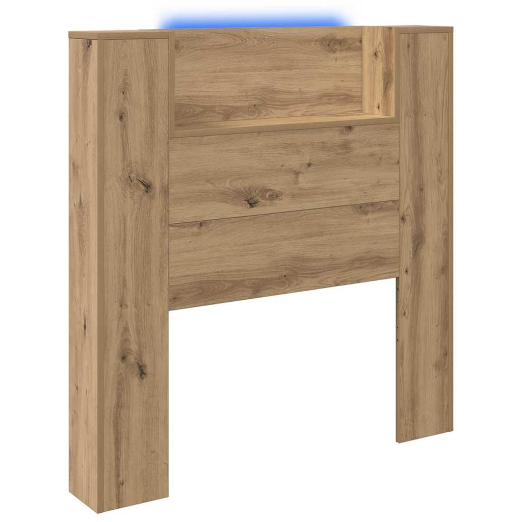 vidaXL Kopfteil Artisan-Eiche Holzwerkstoff