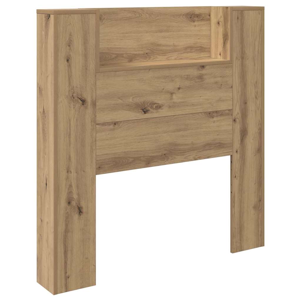 vidaXL Kopfteil Artisan-Eiche Holzwerkstoff