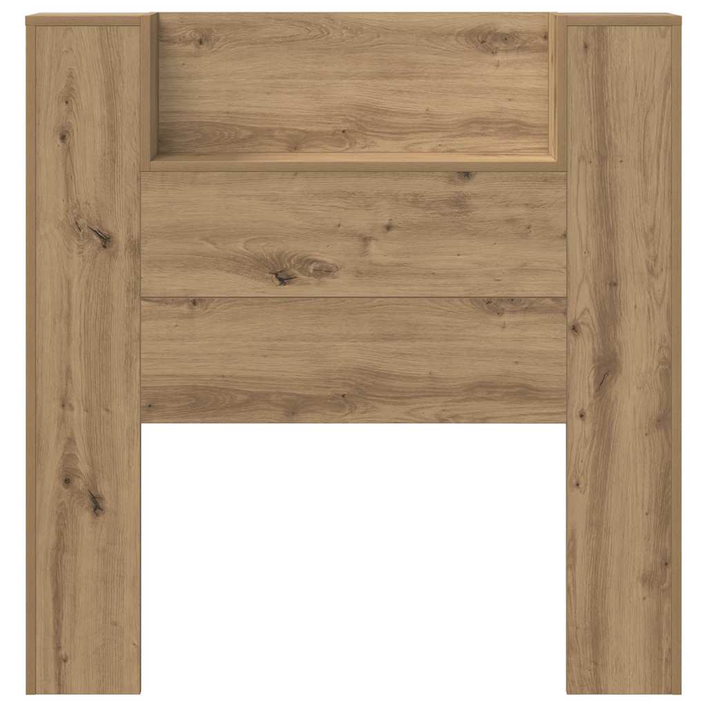 vidaXL Kopfteil Artisan-Eiche Holzwerkstoff