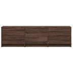 vidaXL Fernsehschrank mit LED Braun Eichen-Optik 140 x 34 x 40 cm