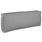 vidaXL Sofa Set mit Kissen Uni Grau 133 x 92 x 69 cm Massivholz Akazie