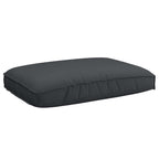 vidaXL Sofa Set mit Kissen Schwarz 133 x 92 x 69 cm Massivholz Akazie