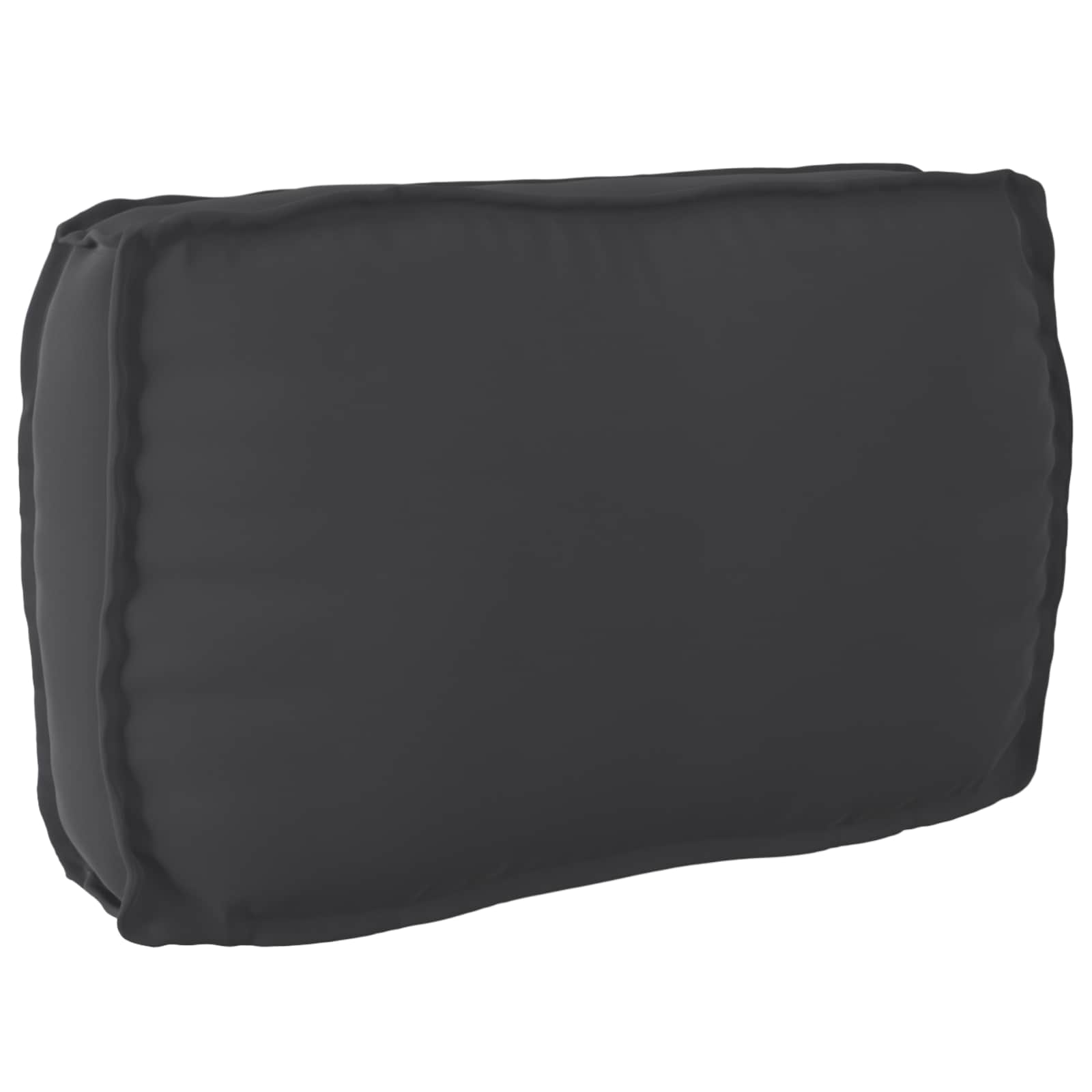 vidaXL Sofa Set mit Kissen Schwarz 133 x 92 x 69 cm Massivholz Akazie
