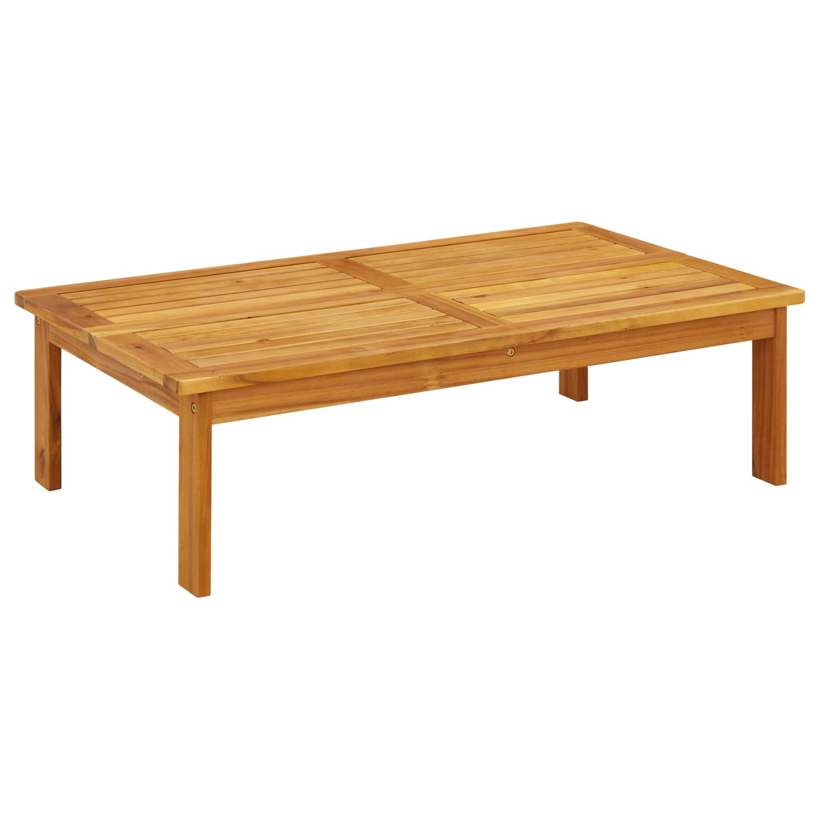 vidaXL 4 Stück Garten Pallet Sofa Einheiten Massivholz Akazie Natur