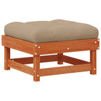 vidaXL Garten-Lounge-Set 13 pcs Wachsbraun Massives Kiefernholz